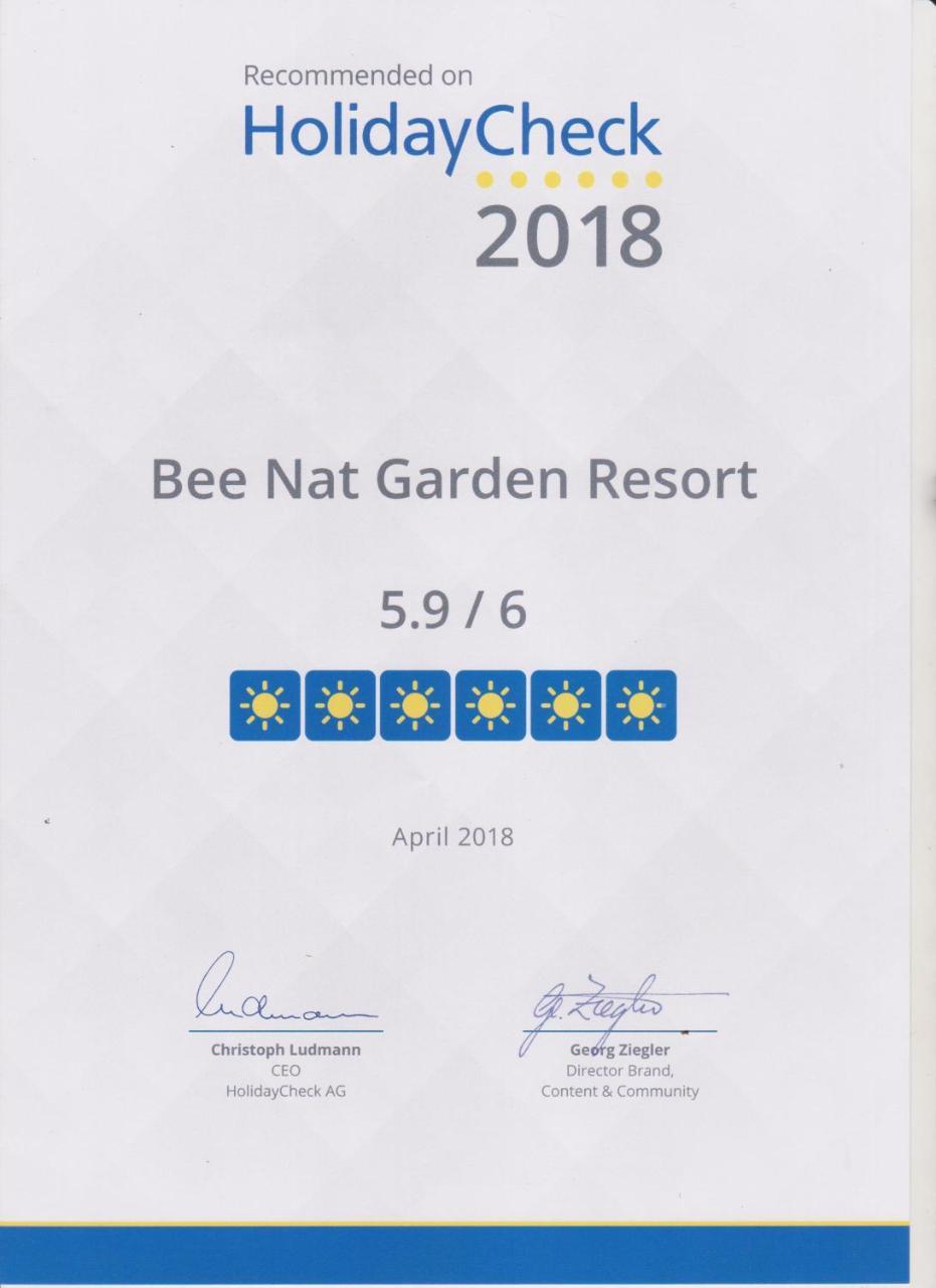 Bee Nat Garden Resort Bang Rak Beach  Buitenkant foto